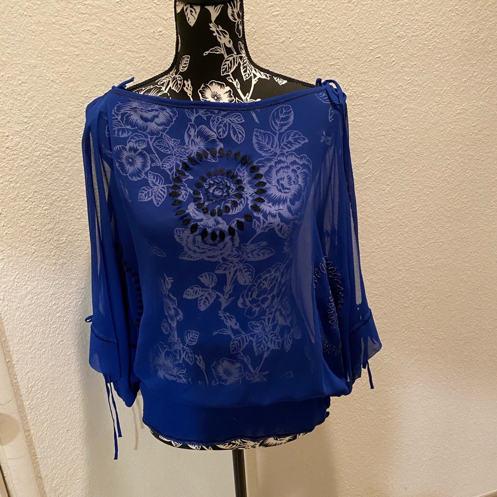 Free People Sheer classy sexy top